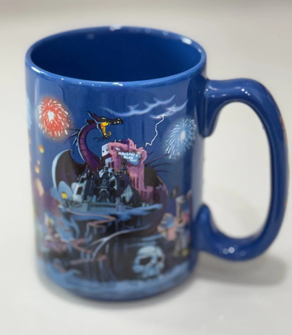 Authentic Disney Parks WDW Orlando 4 Parks Nighttime Spectaculars Coffee Mug Cup
